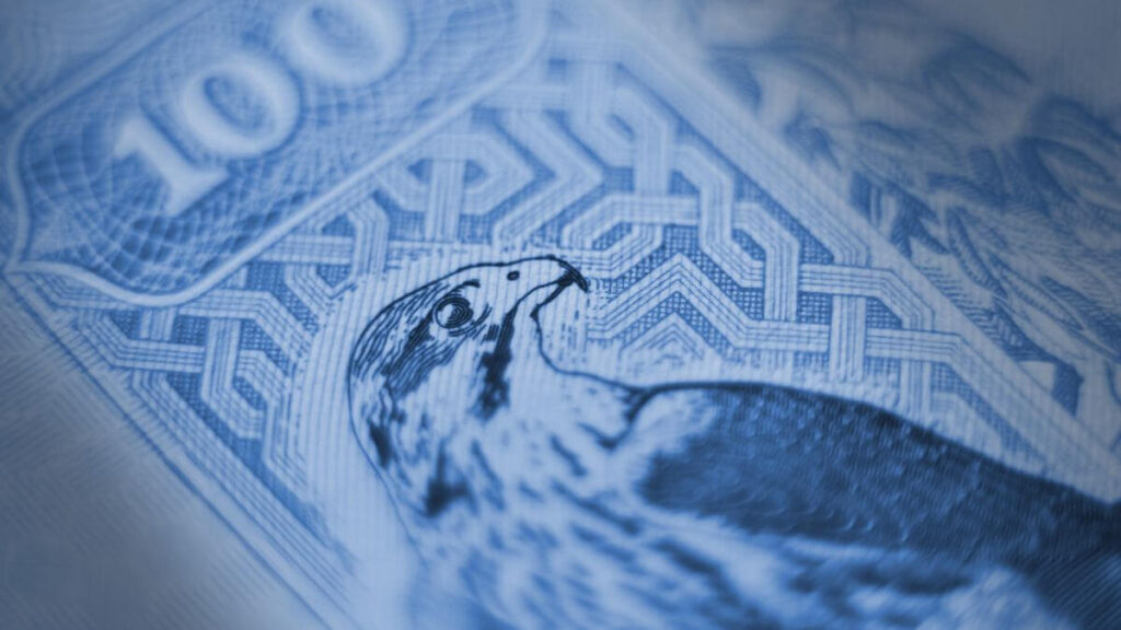 Gros plan sur des billets de dirhams des Émirats arabes unis, niveau de salaire nécessaire pour vivre à Dubaï