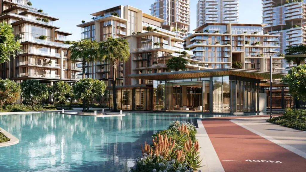 Vue des différents quartiers résidentiels de Dubaï, du luxe aux zones plus abordables