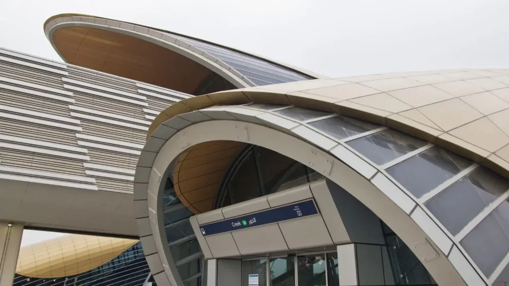 Station de metro à dubai