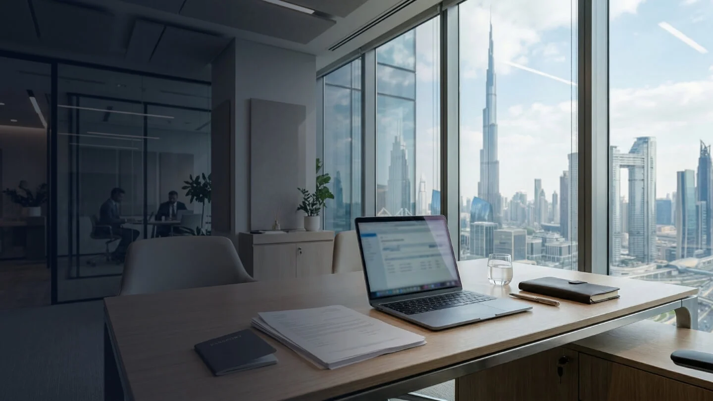 Office that prepares work visas for Dubai for an employee